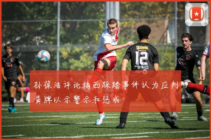 孙葆洁评论梅西踩踏事件认为应判黄牌以示警示和惩戒