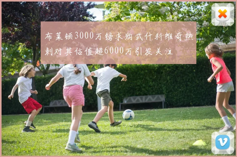 布莱顿3000万镑求购武什科维奇热刺对其估值超6000万引发关注